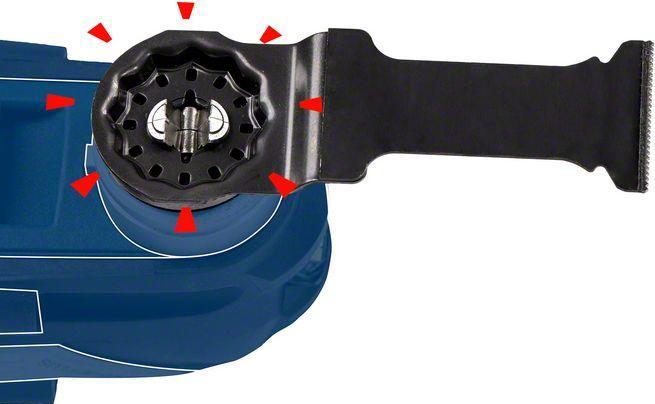 Produktbild Bosch Professional Zubehör EXPERT MultiMax PAIZ 32 APIT Blatt für Multifunktionswerkzeuge, 32 mm