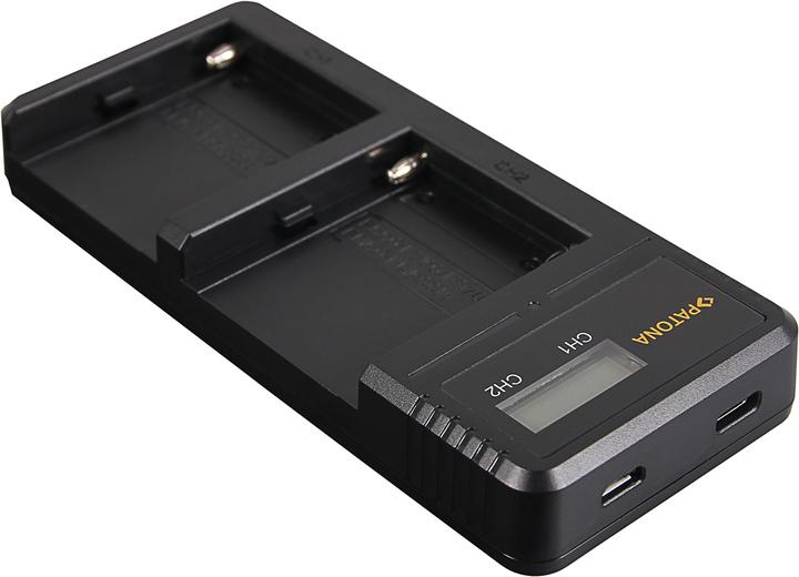 Image du produit Patona Dual LCD Charger (Chargeur de batterie d'appareil photo)