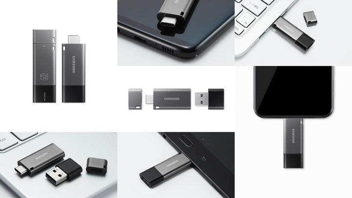 Image du produit Samsung Duo Plus (256 Go, USB-C, USB-A, USB 3.1)