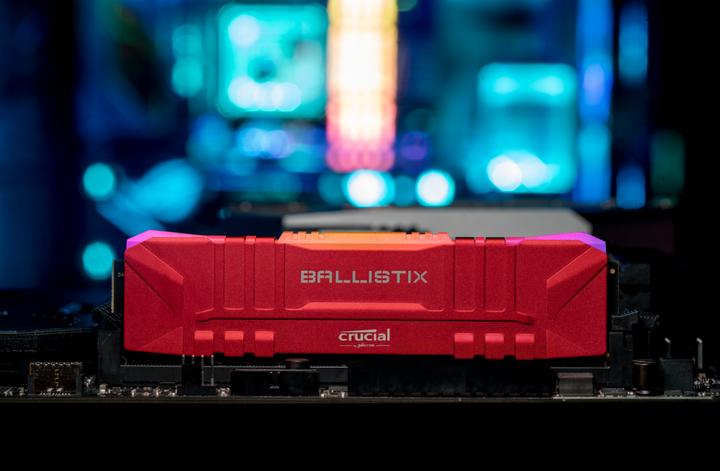 Actual product image Crucial Ballistix (2 x 8GB, 3200 MHz, DDR4-RAM, DIMM)