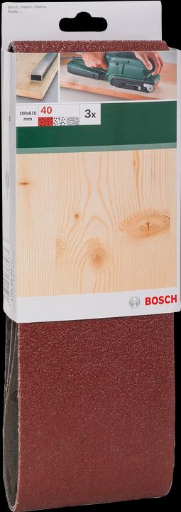 Actual product image Bosch Zubehör Sanding belt set (40)