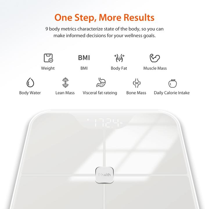 Produktbild iHealth Body Analysis Scale (185 kg)