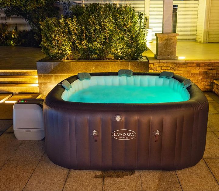 Image du produit Bestway Lay-Z-Spa Maldives Hydrojet Pro 201x201x80cm (7 pers.)