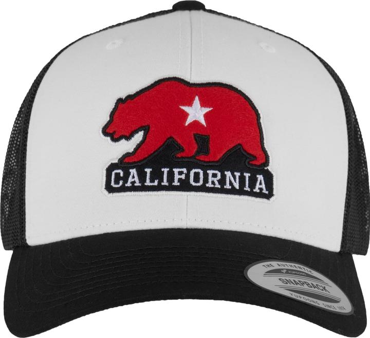 Immagine prodotto Mister Tee MisterTee California Bear Patch Retro Trucker Cap - 186933 (Taglia unica)