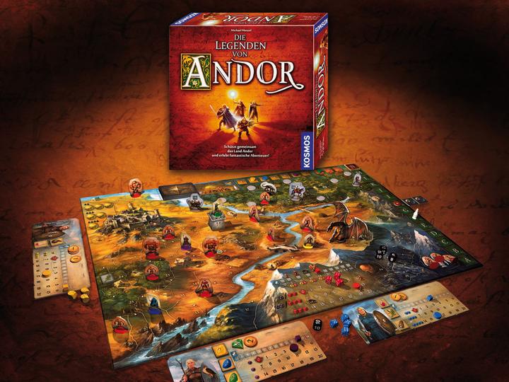 Image du produit Kosmos Les légendes d'Andor (Allemand)
