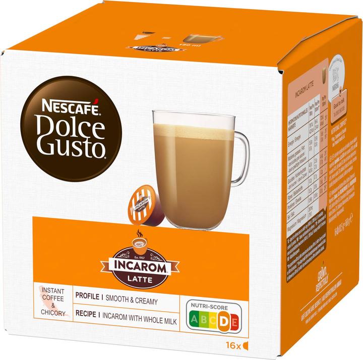 Immagine prodotto Nescafé Dolce Gusto Incarom Latte (16 x Porta.)