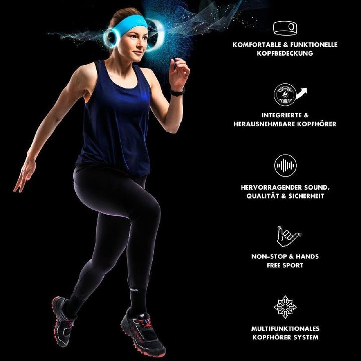 Actual product image Earebel - Elite - Hoofdband maat L/XL - on ear - koptelefoon - sport koptelefoon - hardlopen - fitness fiets (XL)