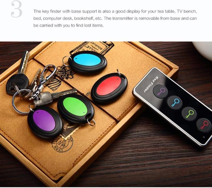 Image du produit Cover-Discount Key Finder Key Finder avec 4 récepteurs
