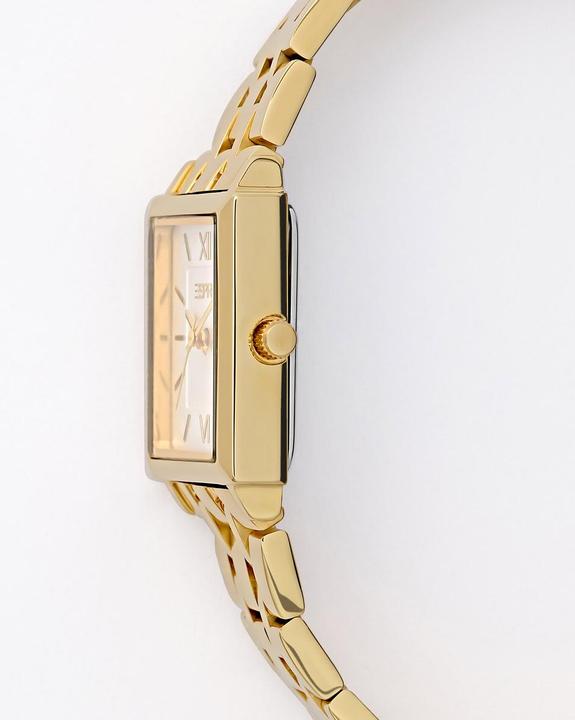 Produktbild Esprit ANGULAR 32.6x23 3H S/WH DIA YG BR Armbanduhr