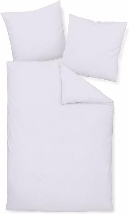Image du produit Traumschlaf uni (Set de linge de lit, 155 x 200 cm, 40 x 80 cm)