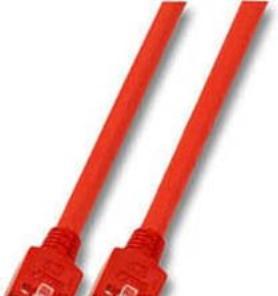Produktbild EFB Elektronik Hersteller: RJ45 Crossover Patchkabel SF/UTP, Cat.5e, TM11, UC300, 2m, rot Das in Eur (S/UTP, CAT5e, 2 m)