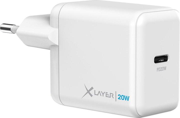 Productafbeelding Xlayer Type-C (USB-C) Enkele oplader PD 20W Wit (20 W)