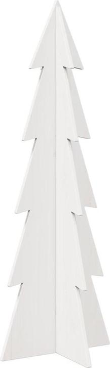 Image du produit VidaXL Arbre de Noël en bois Sapin de décoration Bois blanc 112cm Pin massif