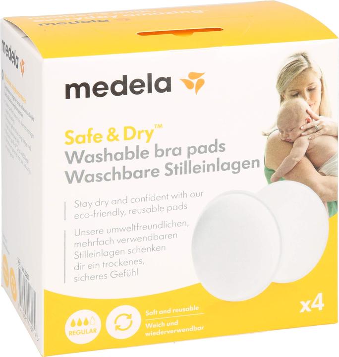Produktbild Medela Waschbare Stilleinlagen (4 x)