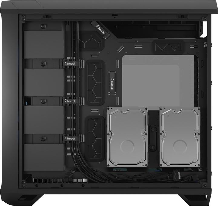 Actual product image Fractal Torrent RGB Black TG Light (ATX, E-ATX, mATX, ITX, SSI EEB, SSI CEB)
