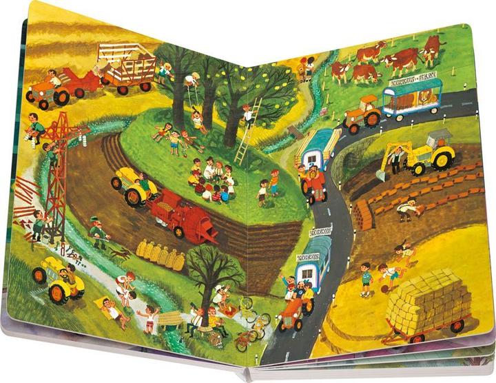 Produktbild Ravensburger Mein Wimmelbuch: Bei uns im Dorf (Deutsch, Ali Mitgutsch, 2023)