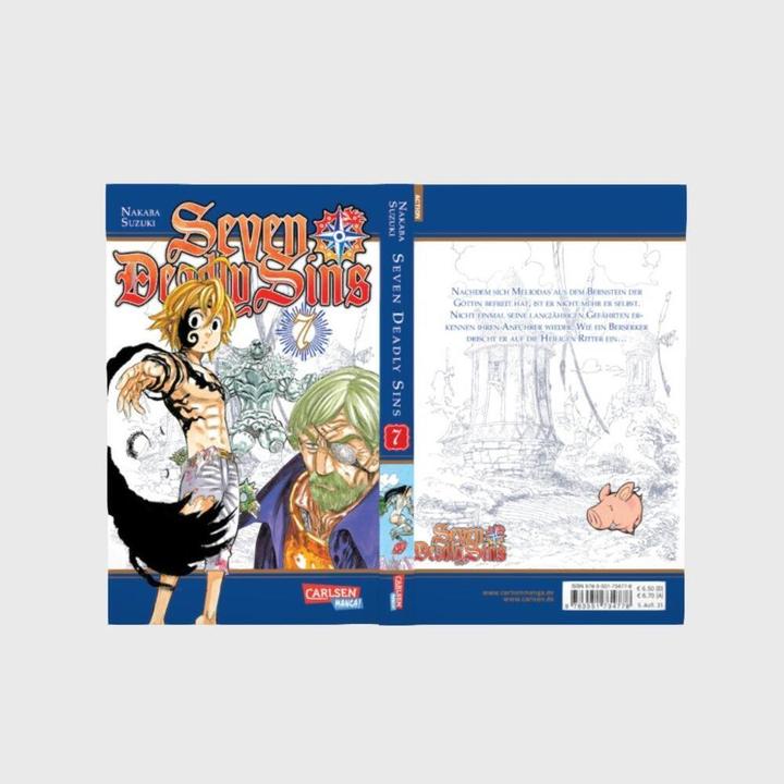 Actual product image Seven Deadly Sins, Band 7 (German, Suzuki Nakaba, 2016)