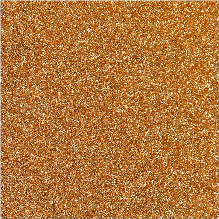 Image du produit Creativ Company Feuille opstrijk Glitter Goud, A5 (1 x)