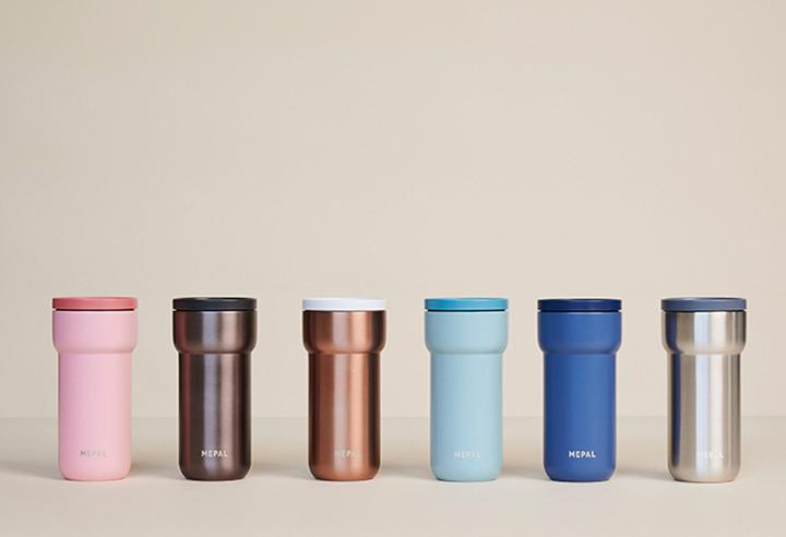 Productafbeelding Mepal Isolatiecup Ellips - Natuurlijk geborsteld (0.38 l)