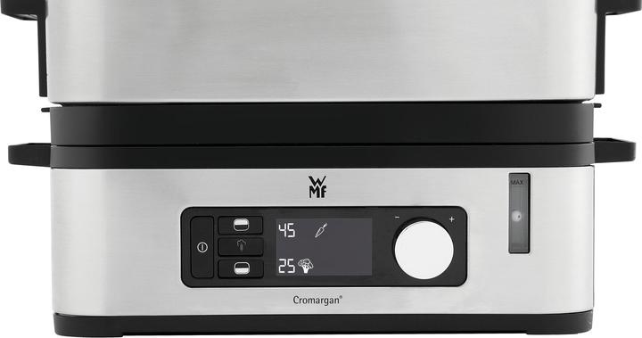 Produktbild WMF KÜCHENminis Dampfgarer Multicooker 2 Garräume mit Dämpfeinsatz, Warmhaltefunktion und Glasdeckel