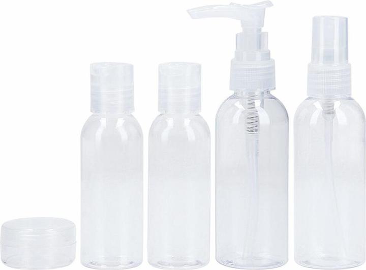Ilu Mu 5 Bottles+Jar+Spatula Travel Set (Set soin capillaire)