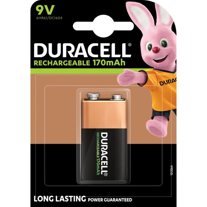 Produktbild Duracell Recharge Ultra (1 Stk., 9V Block, 170 mAh)
