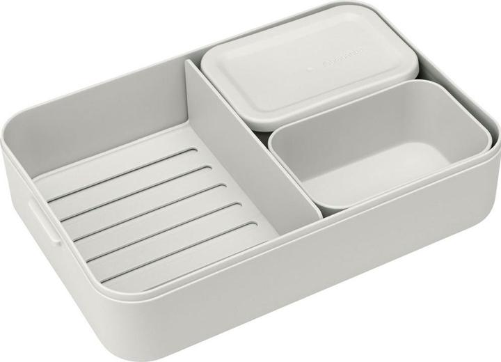 Image du produit Brabantia Boîte à lunch Make & Take 25.5 x 16.7 x 6.2 cm, Vert clair