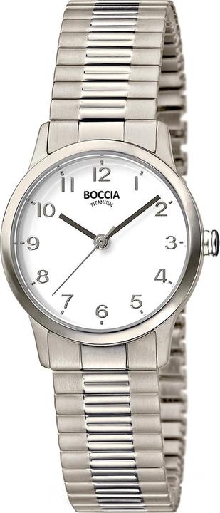 Image du produit Boccia 3318-01 Montre femme bracelet à tirage titane 27mm 5ATM (Montre analogique, 27 mm)