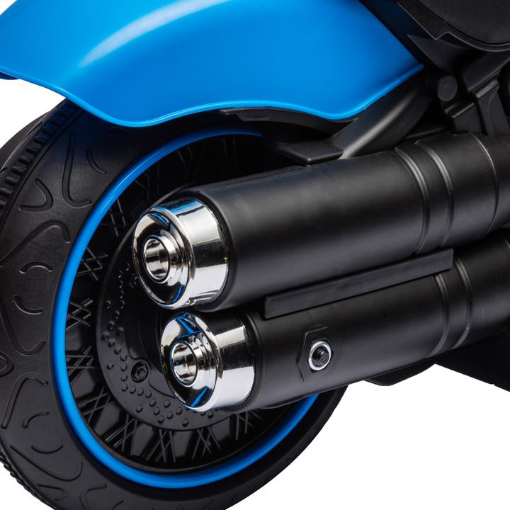 Produktbild Swisshandel24 Kinderelektro-Motorrad, 2 abnehmbare Stützräder, 1,5-3 km/h, für 1,5-3 Jahre Kinder (6 V)