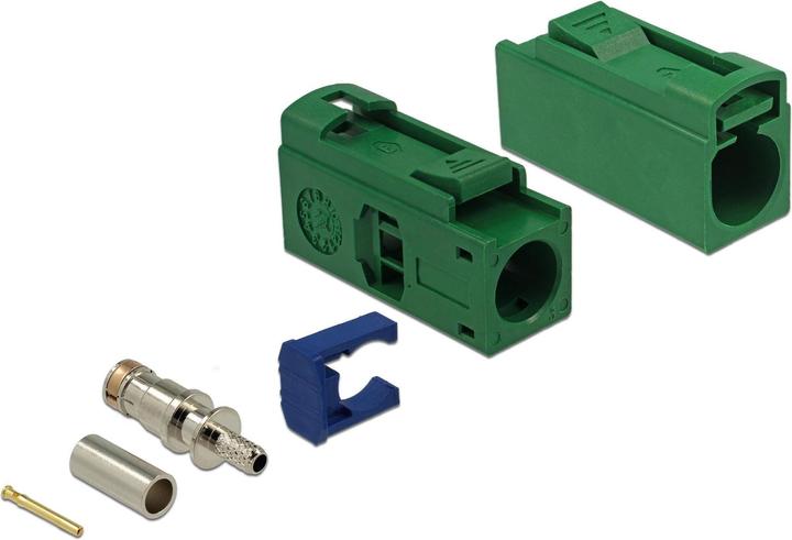Produktbild Delock FAKRA E jack 25 mm (long) for crimping (Antennendose)