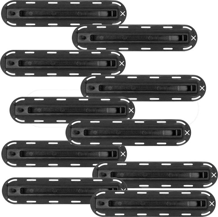 Actual product image Futures Finbox F1 ILT 3/4 Inch Black 10 pieces