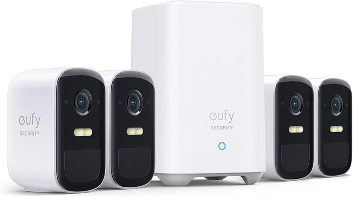 Actual product image eufy Four-camera surveillance system