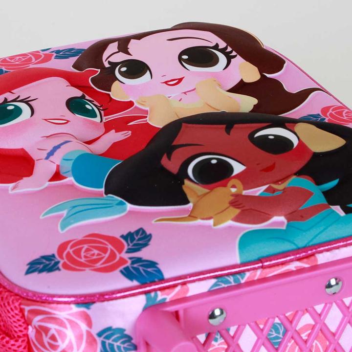 Immagine prodotto Karactermania Small 3D Backpack with Wheels Flowers