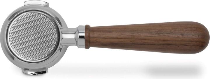 Actual product image Lelit Wood portafilter 58mm bottomless