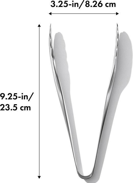 Actual product image OXO Steel serving tongs, 23cm (Serving tongs)