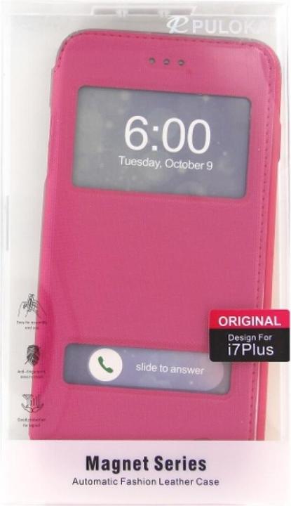 Produktbild Puloka Flip Case für iPhone 7 Plus pink (Apple iPhone 7 Plus)