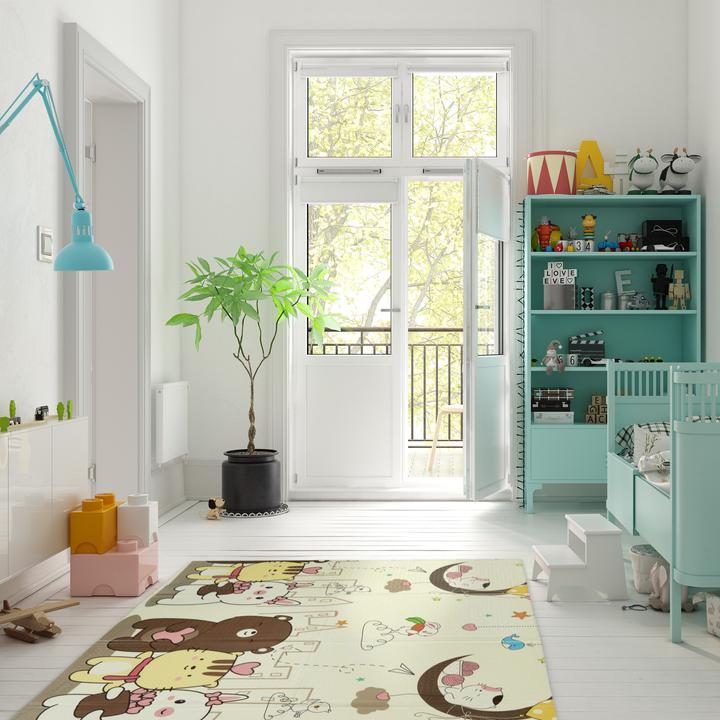 Image du produit Relaxdays Tapis de jeu (195 x 146 x 1 cm)