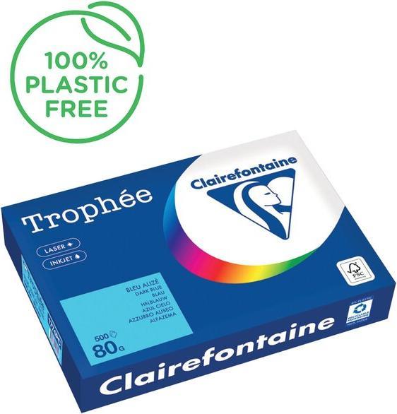 Produktbild Clairefontaine Universalpapier Trophée farbig (80 g/m², 500 x, A4)