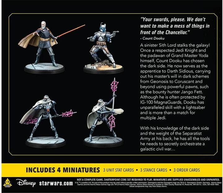 Actual product image Atomic Mass Games Star Wars: Shatterpoint - Twice The Pride Squad Pack (Pride Comes Before the Fall), Expansion (Multilingual)