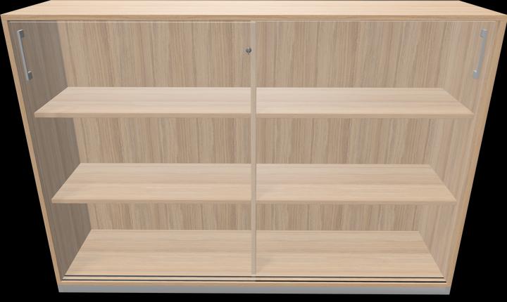 Actual product image Narbutas Choice sliding door cabinet (160 x 40 x 111.5 cm)