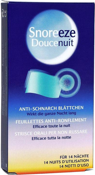 Actual product image Snoreeze Doucenuit anti-snoring leaf