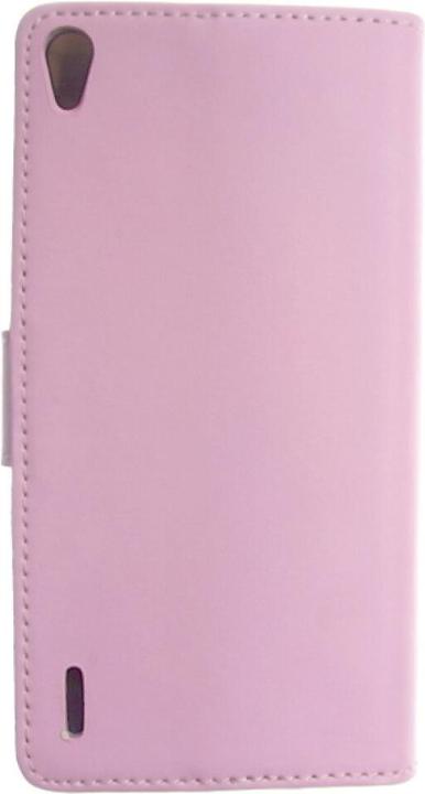 Image du produit OEM Slim étui en cuir Book pour Huawei P7 - rose 4250710554003 (Huawei Ascend P7)