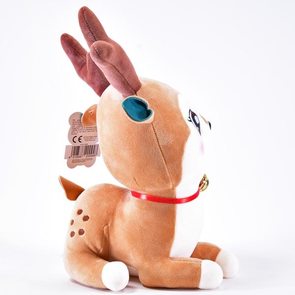 Image du produit Kögler Peluche de Noël, Cerf avec clochette, 35x24x27cm (35 cm)