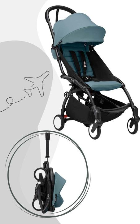 Produktbild Stokke YOYO³ Buggy Gestell inkl. YOYO® 6+ Textilset / Reisebuggy / Kinderwagen / Yoyo 3