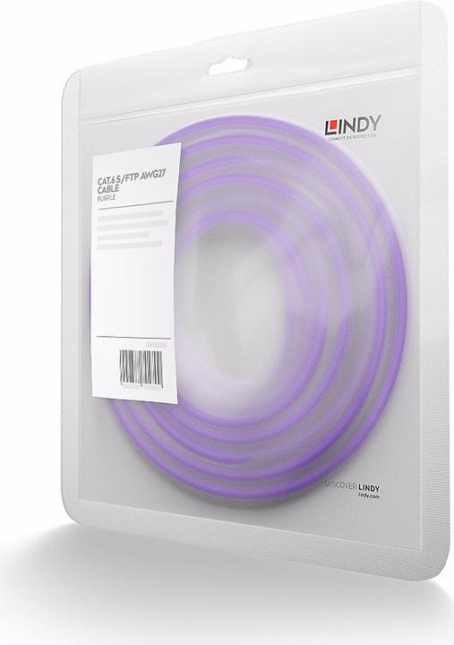 Produktbild Lindy Netzwerkkabel (S/FTP, CAT6, 10 m)