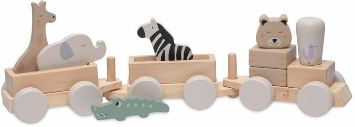 Image du produit Jollein Chemin de fer en bois Jungle Jambo
