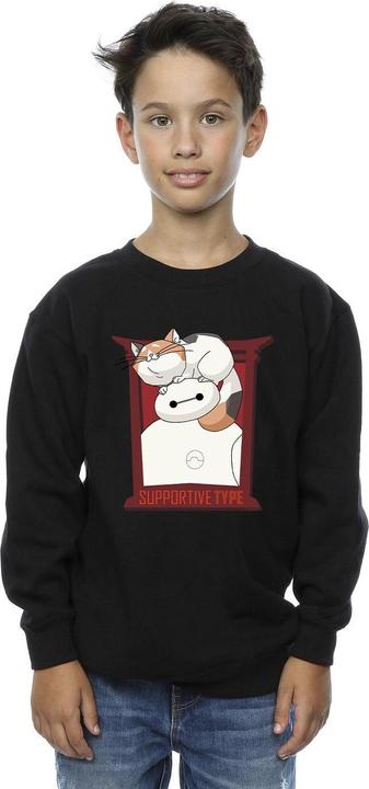 Actual product image Disney Boys Big Hero 6 Baymax Frame Support Sweatshirt (140, 146)
