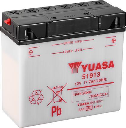 Immagine prodotto Yuasa 51913 Batteria per moto 12 V 19 Ah - 19.000 mAh