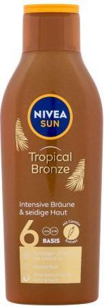 Actual product image NIVEA Sun Carotene (Suntan lotion, Up to SPF 10, 200 ml)
