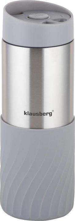 Immagine prodotto Klausberg Set di 2 tazze termiche a doppia parete da 420 ml, grigio (0.42 l)